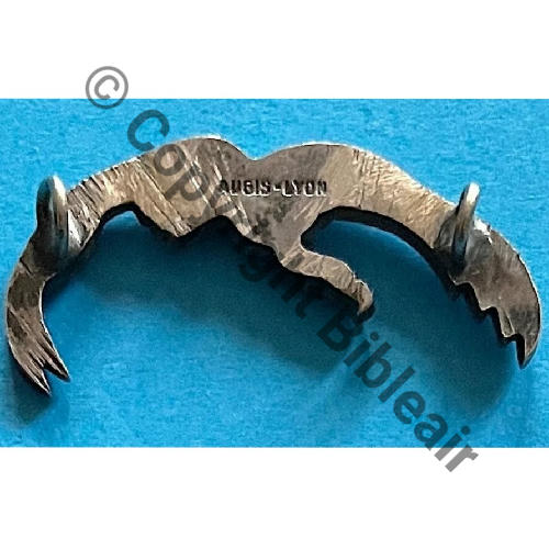 037  1950-70 A1059NH SPA.37 1eDrille 1.4  AUGIS LYON 1Ligne 2Anno Dos lisse irreg COL FIN LONG Src.mesnil01 97Eur(x2) 